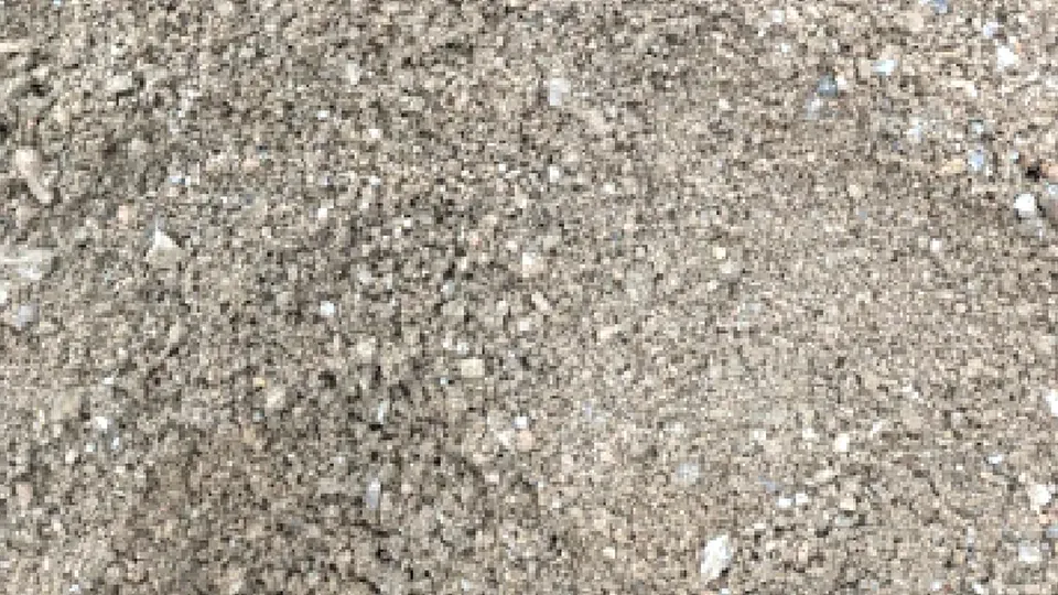 5mm Washed Sand: coarse grey washed sand